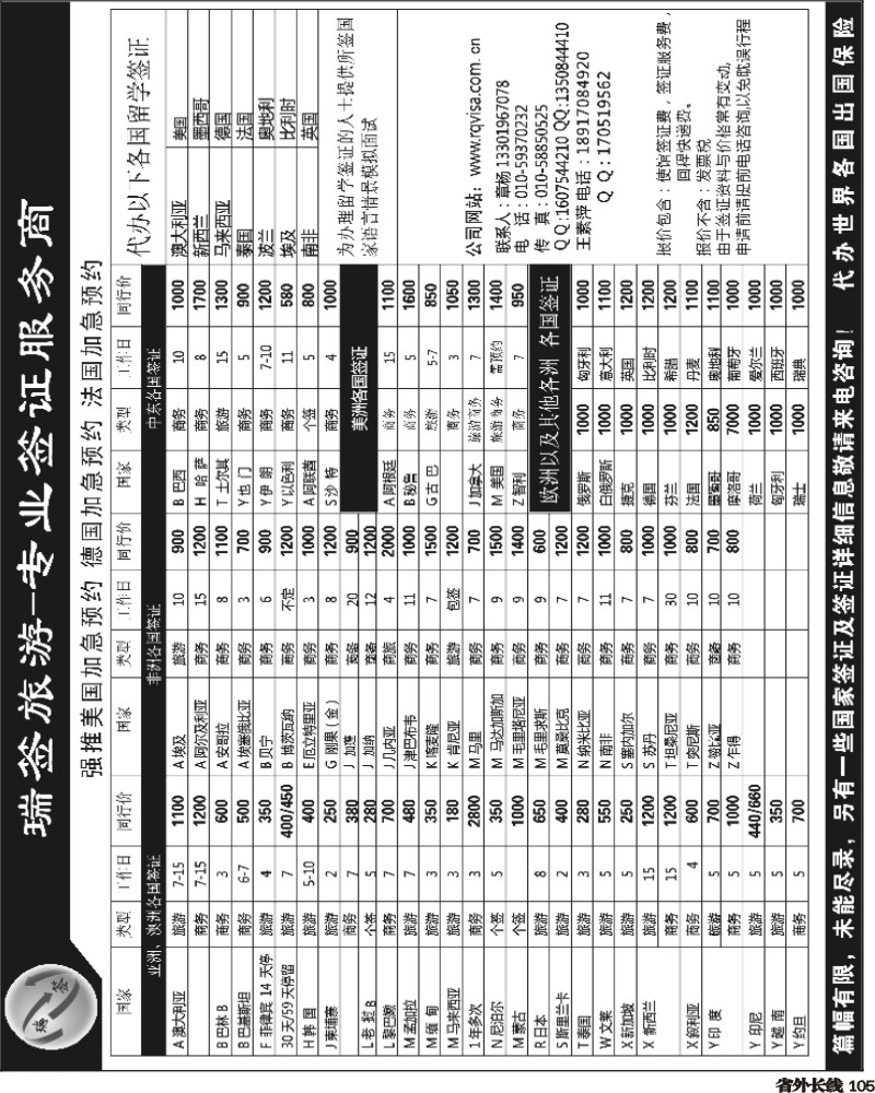 0r105   郑文君 365期  瑞签旅游-专业签证服务商 重庆+四川