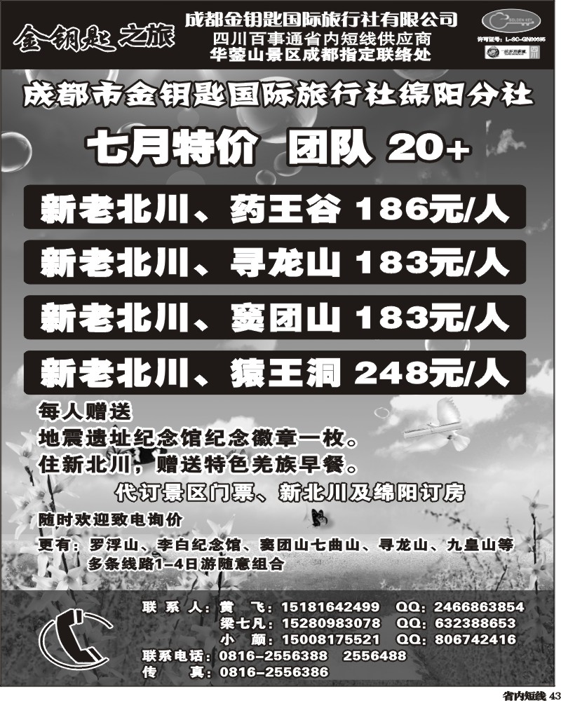 b43 绵阳金钥匙-周边短线.