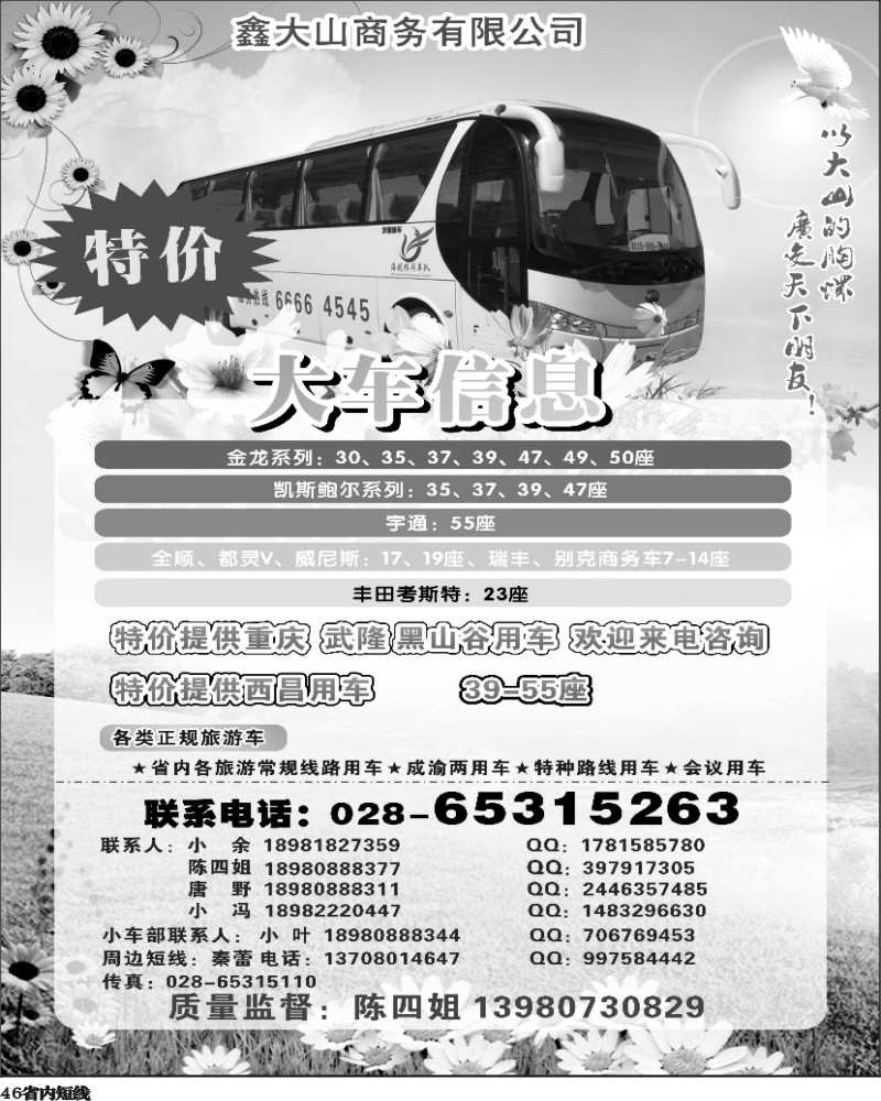 b46   鑫大山商务有限公司400.