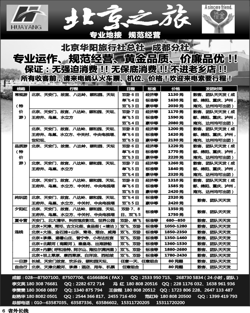 r6  北京之旅