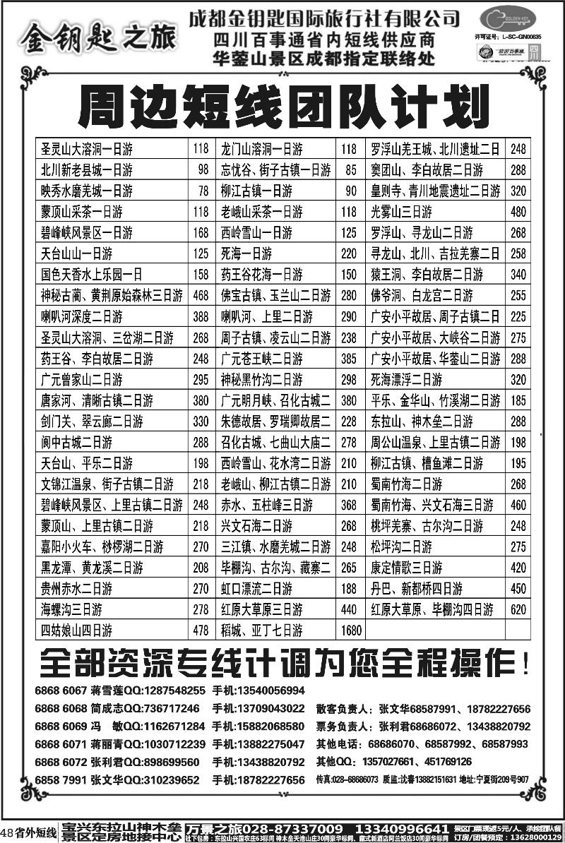 b48  金钥匙-周边短线 4