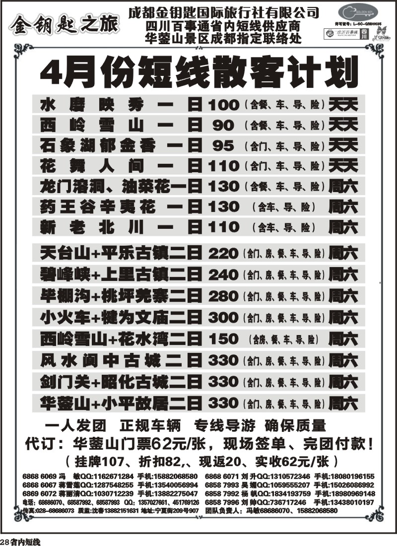 b28 金钥匙-周边短线
