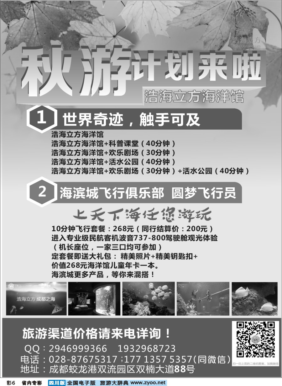 b专彩006成都浩海立方海洋馆