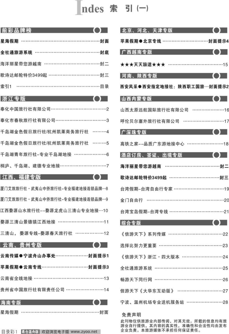 1 目录