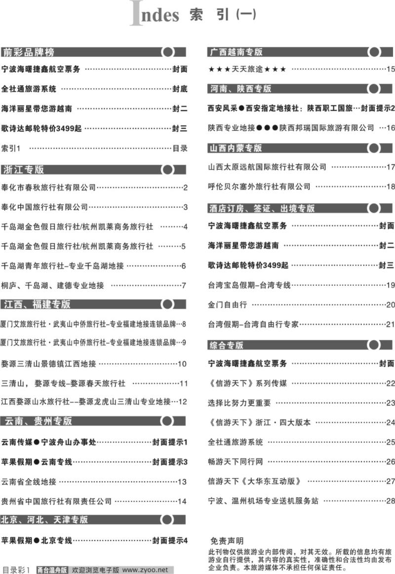 1 目录