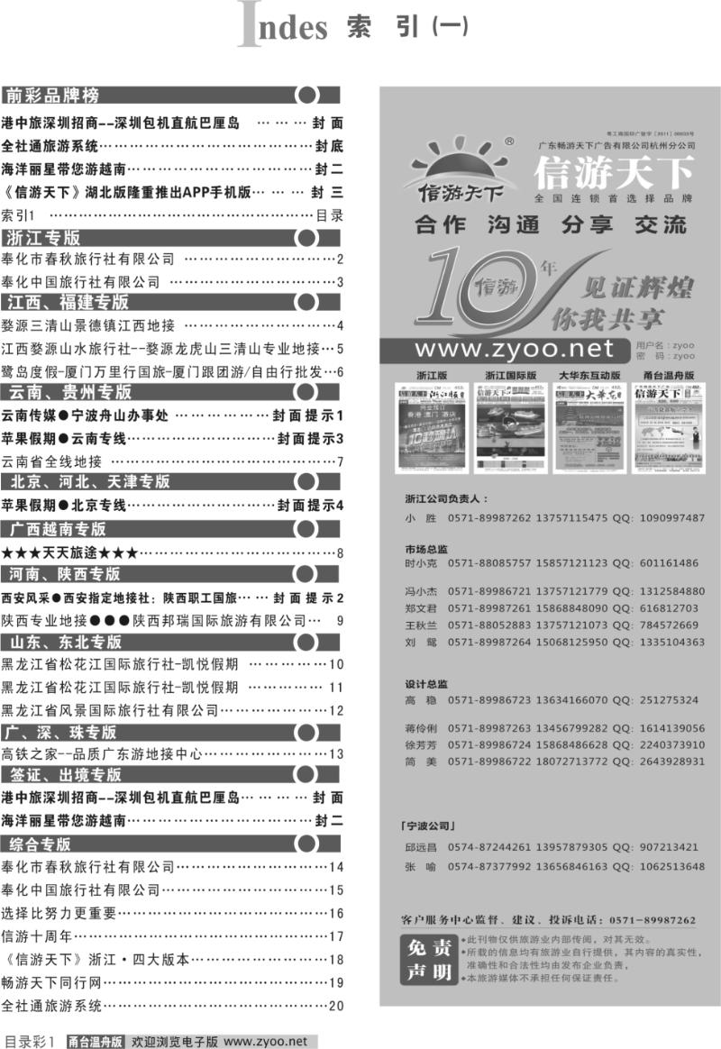 1 目录