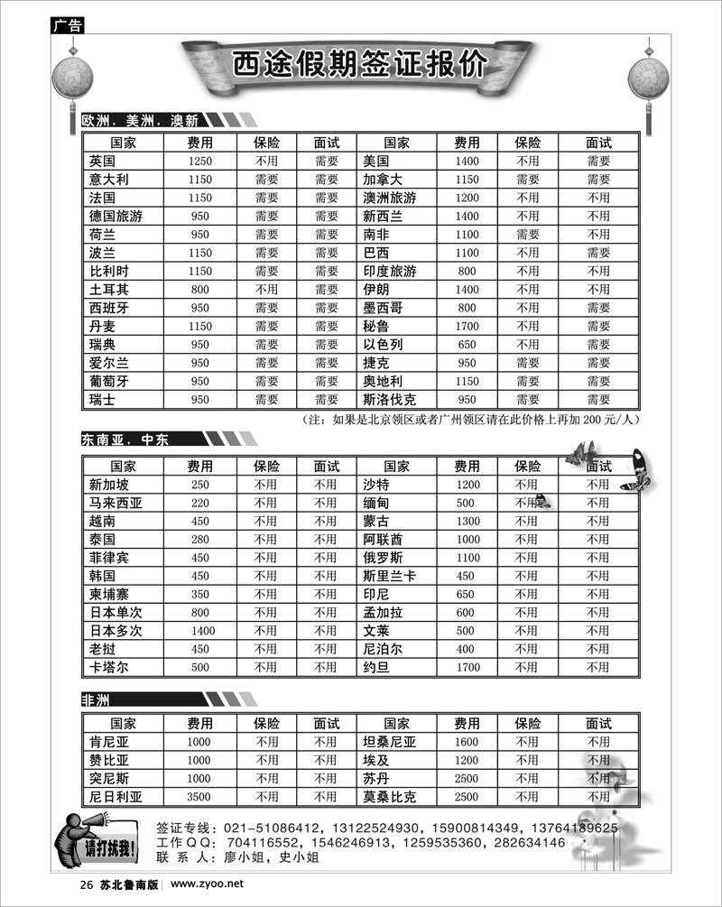 26 西途假期--签证
