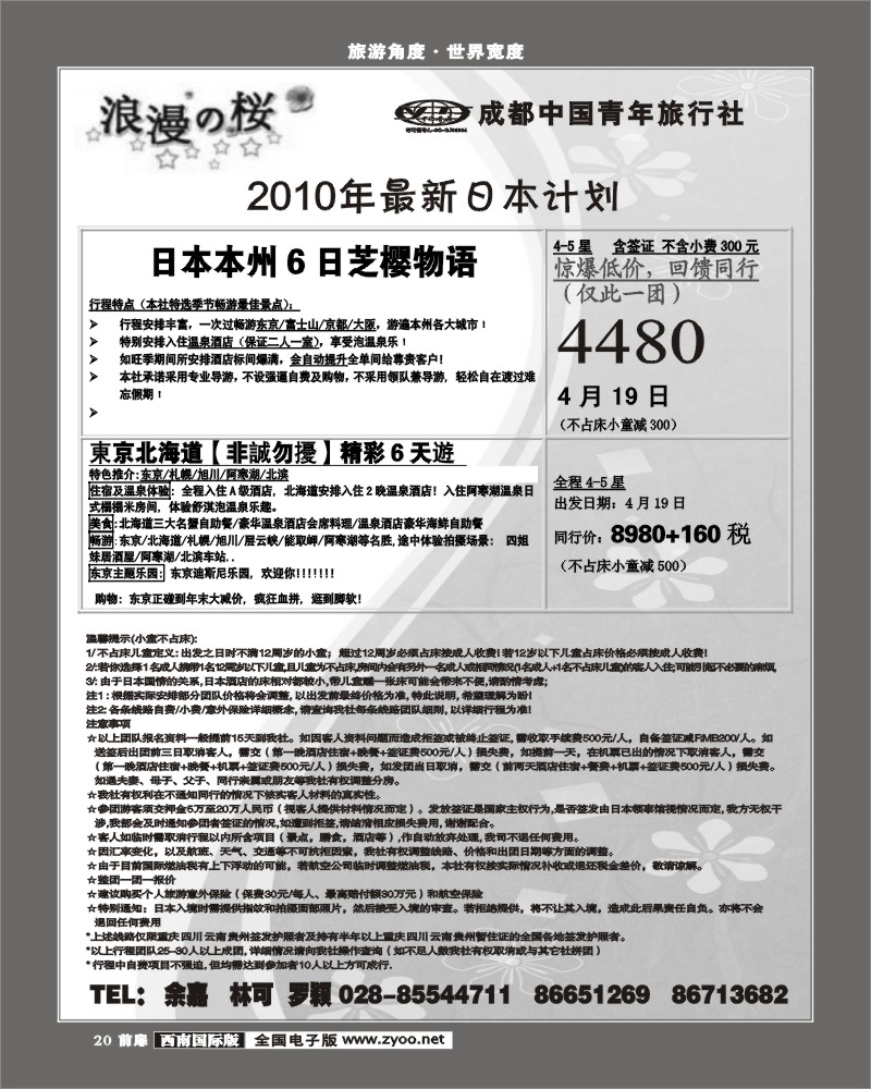 1前扉20 市青旅 浪漫之樱
