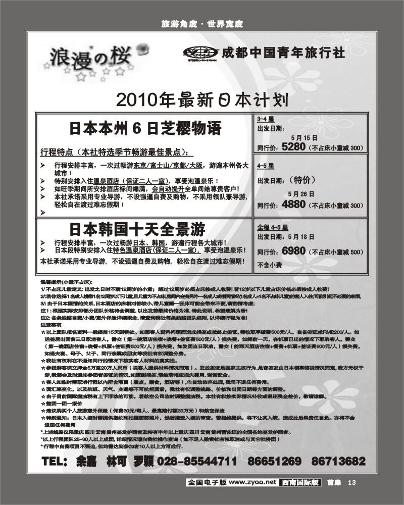 1前扉13  市青旅 浪漫之樱