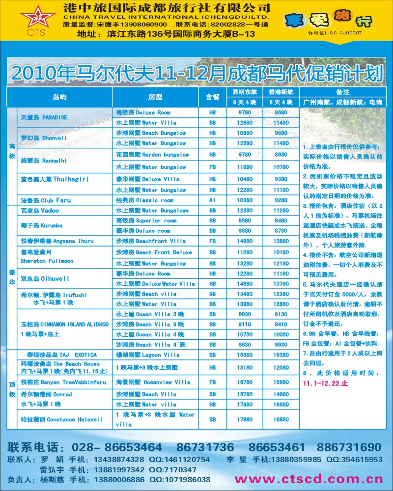 0封二 港中旅