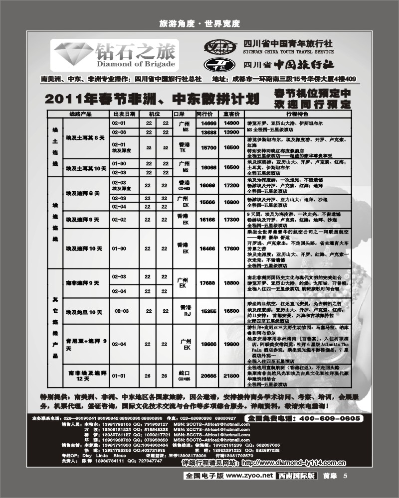 1前扉5 省中旅 钻石之旅 俄罗斯 印度 尼泊尔