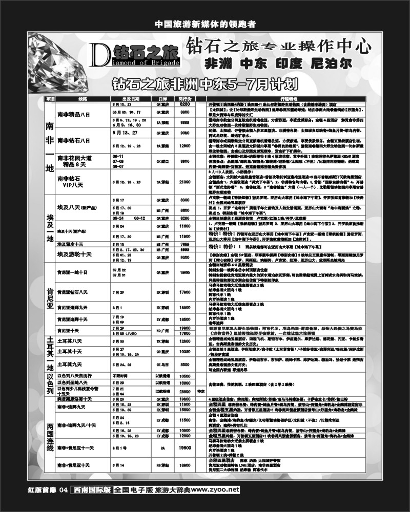 H前扉4  钻石之旅