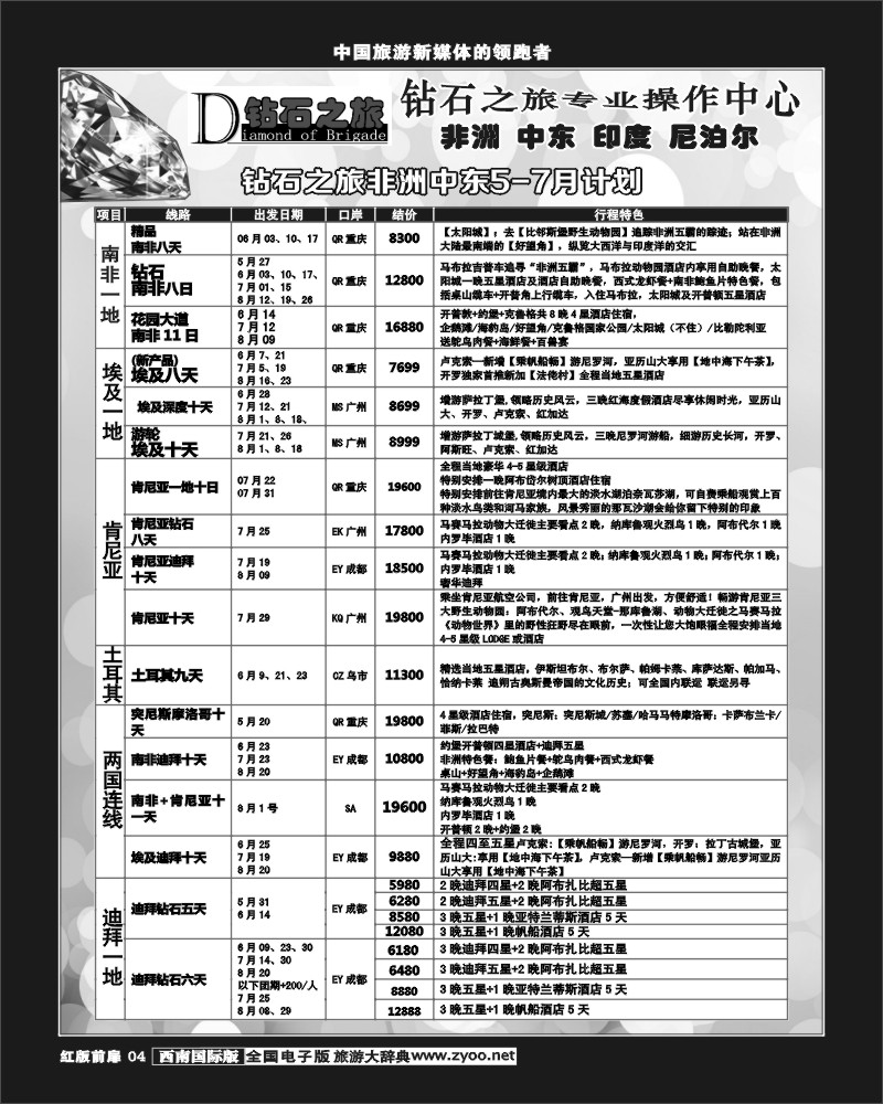 H前扉4   钻石之旅
