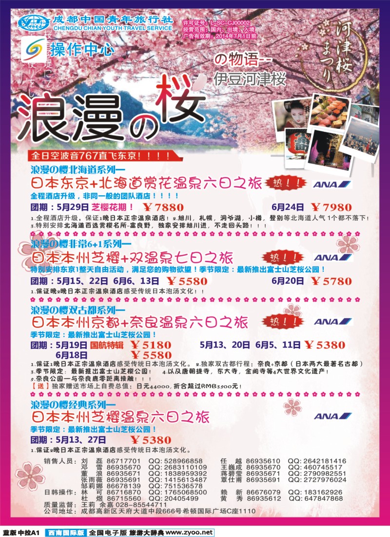 L中拉A1  市青操作中心-浪漫之樱1｛02680｝