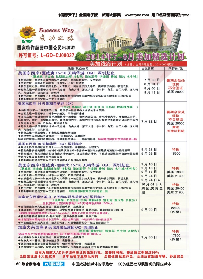 H彩160  －－成功之旅（四川国际，重庆国际，云南版）1