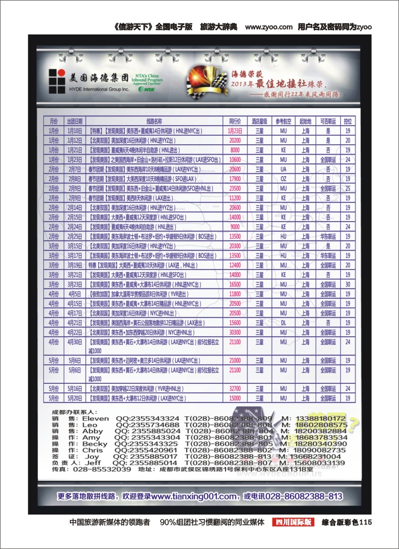 H彩115 美国海德--成都