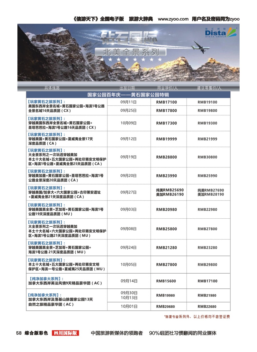 H彩058 DISTA钻石国际—2016年美国计划右二