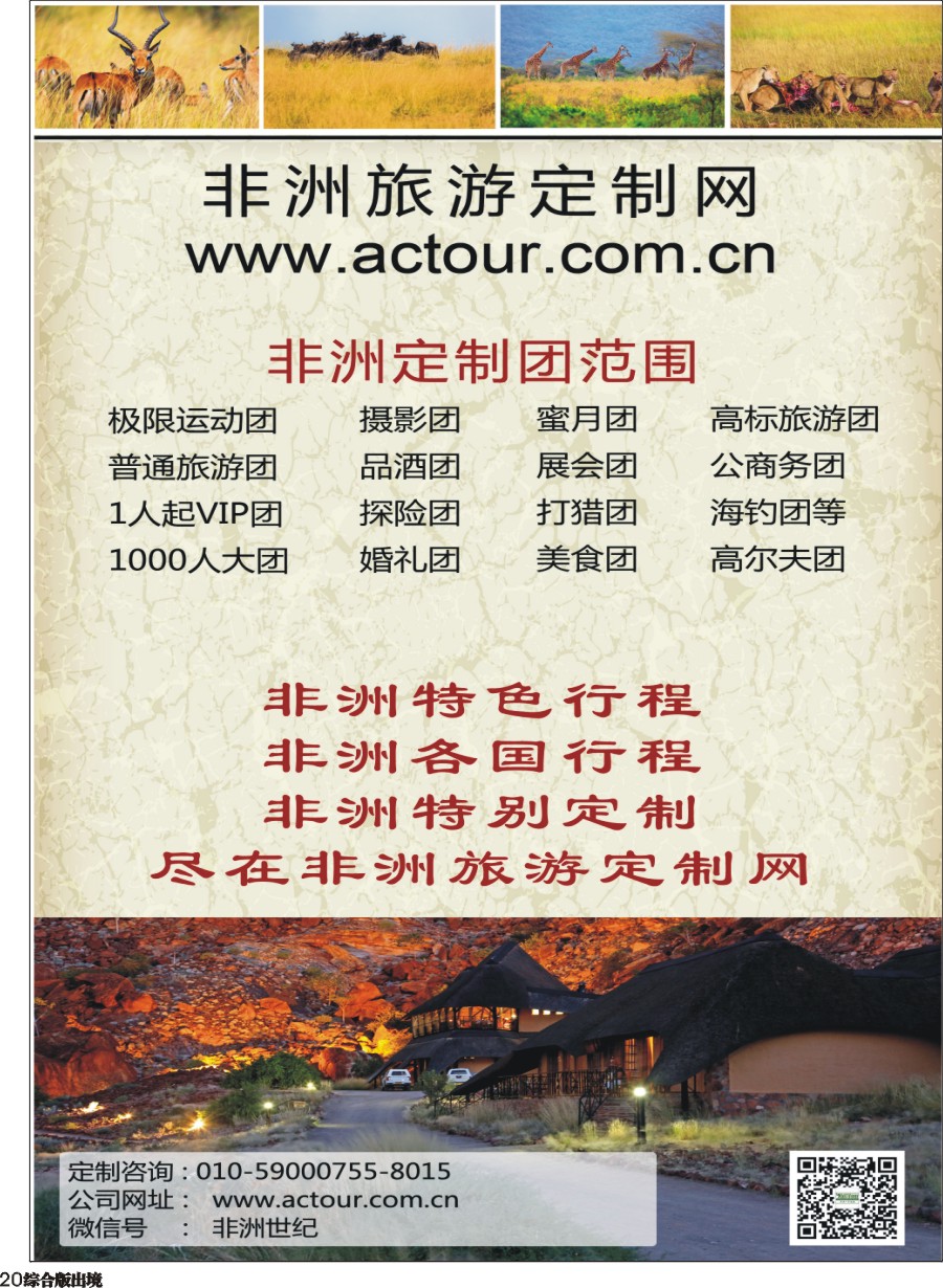 H020  非洲旅游定制网