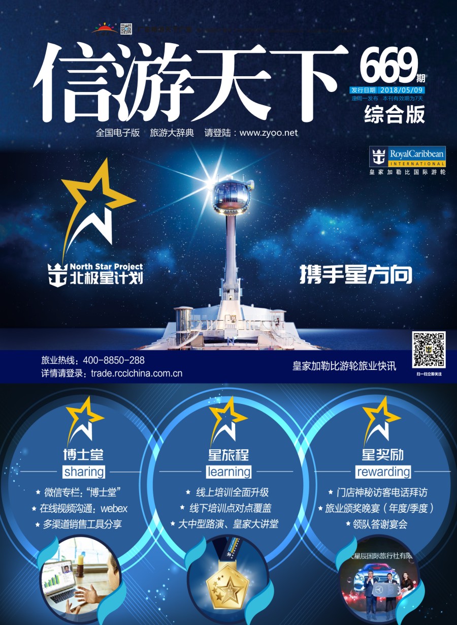 H封面 皇家加勒比封面 北极星短线