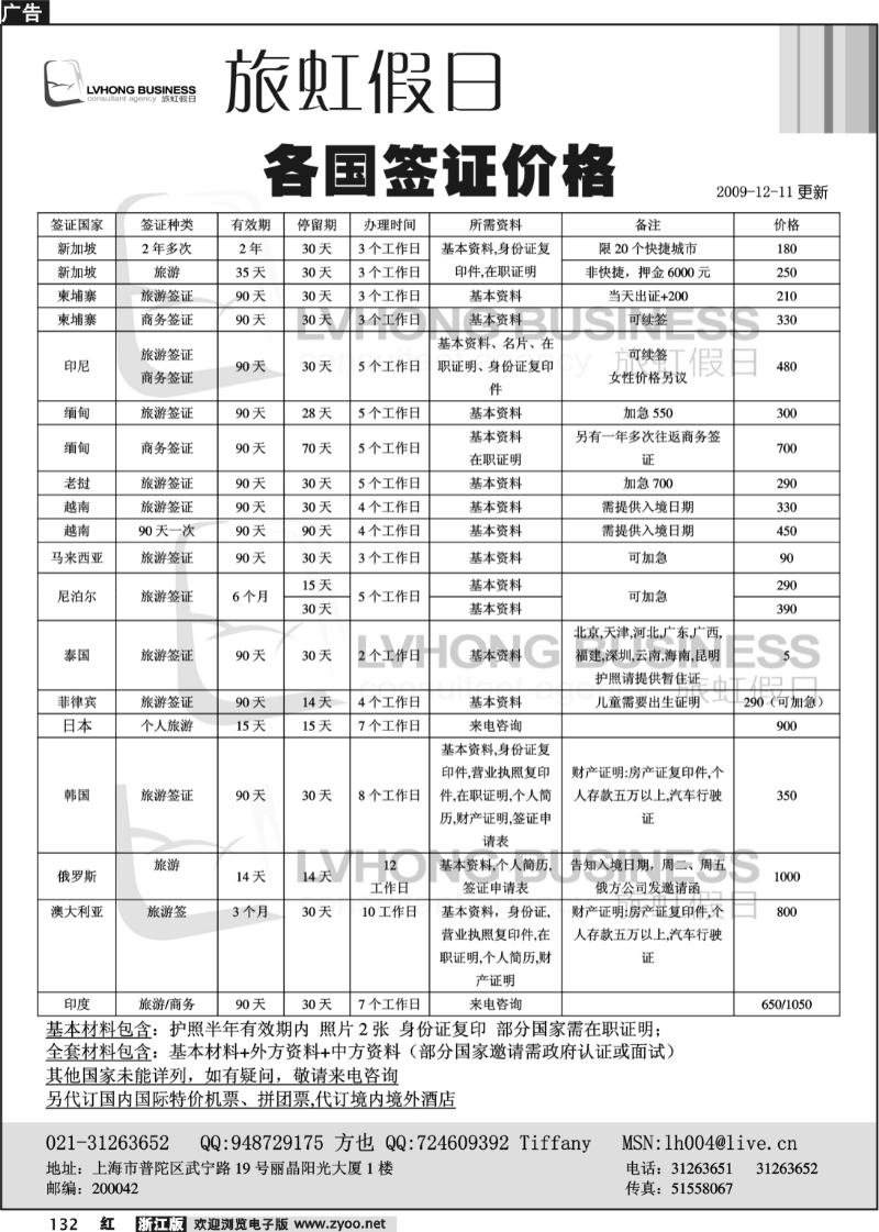 132 旅虹假日-签证