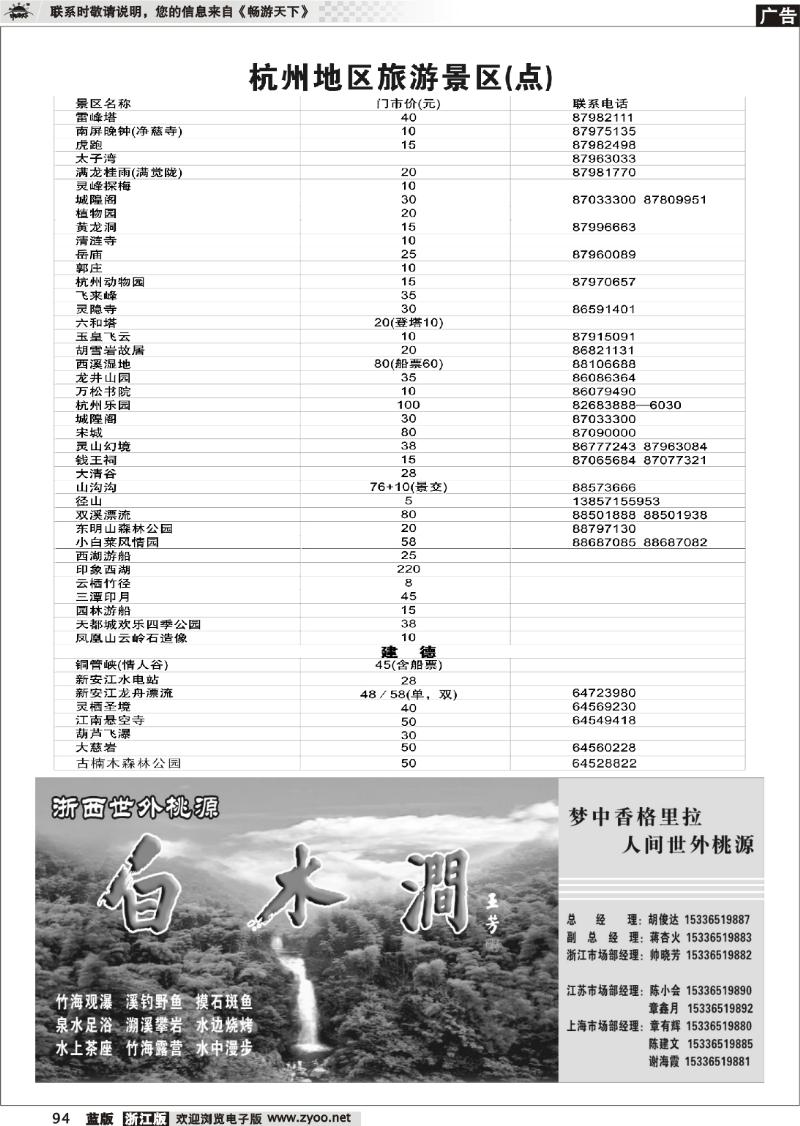 94 景区●景点信息