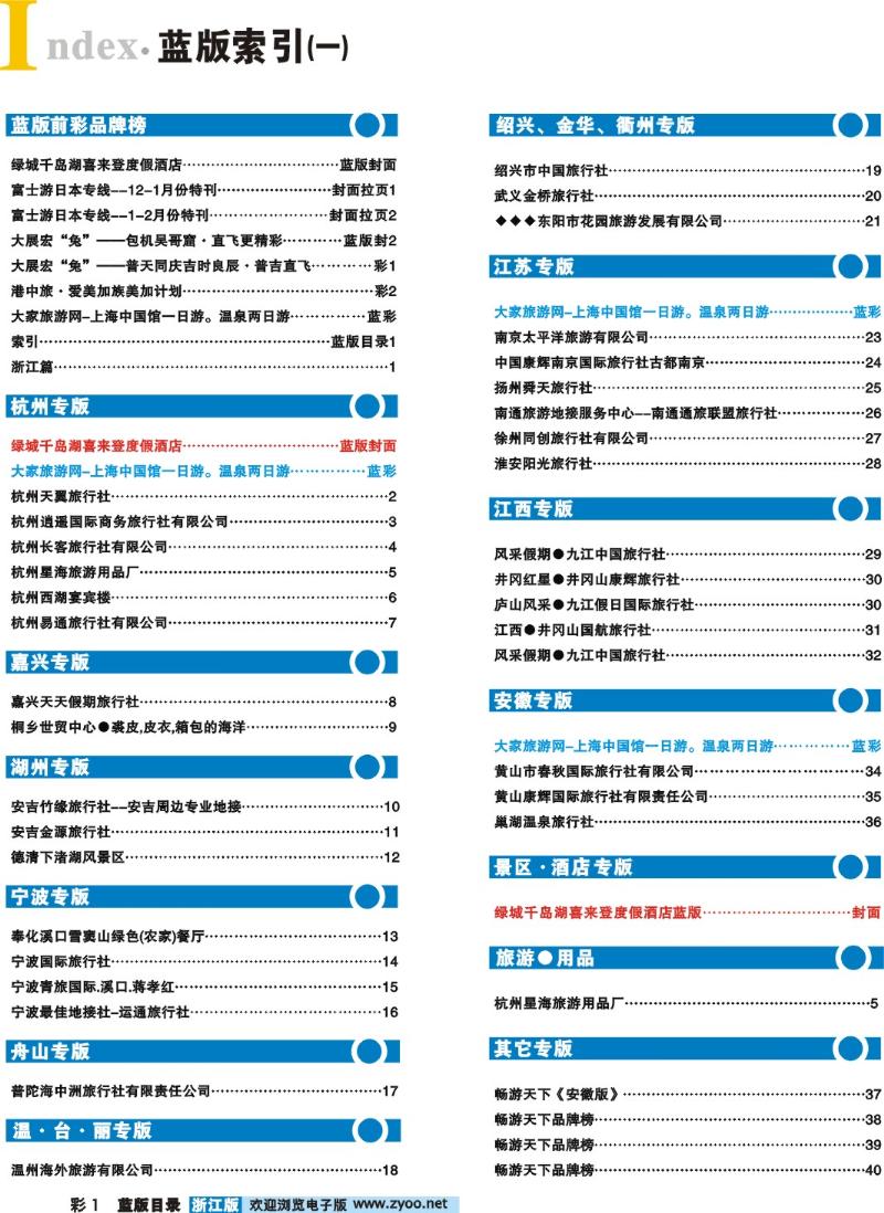 1 蓝版目录