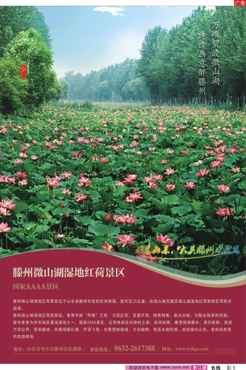彩5 山东省滕州市微山湖湿地红荷风景区