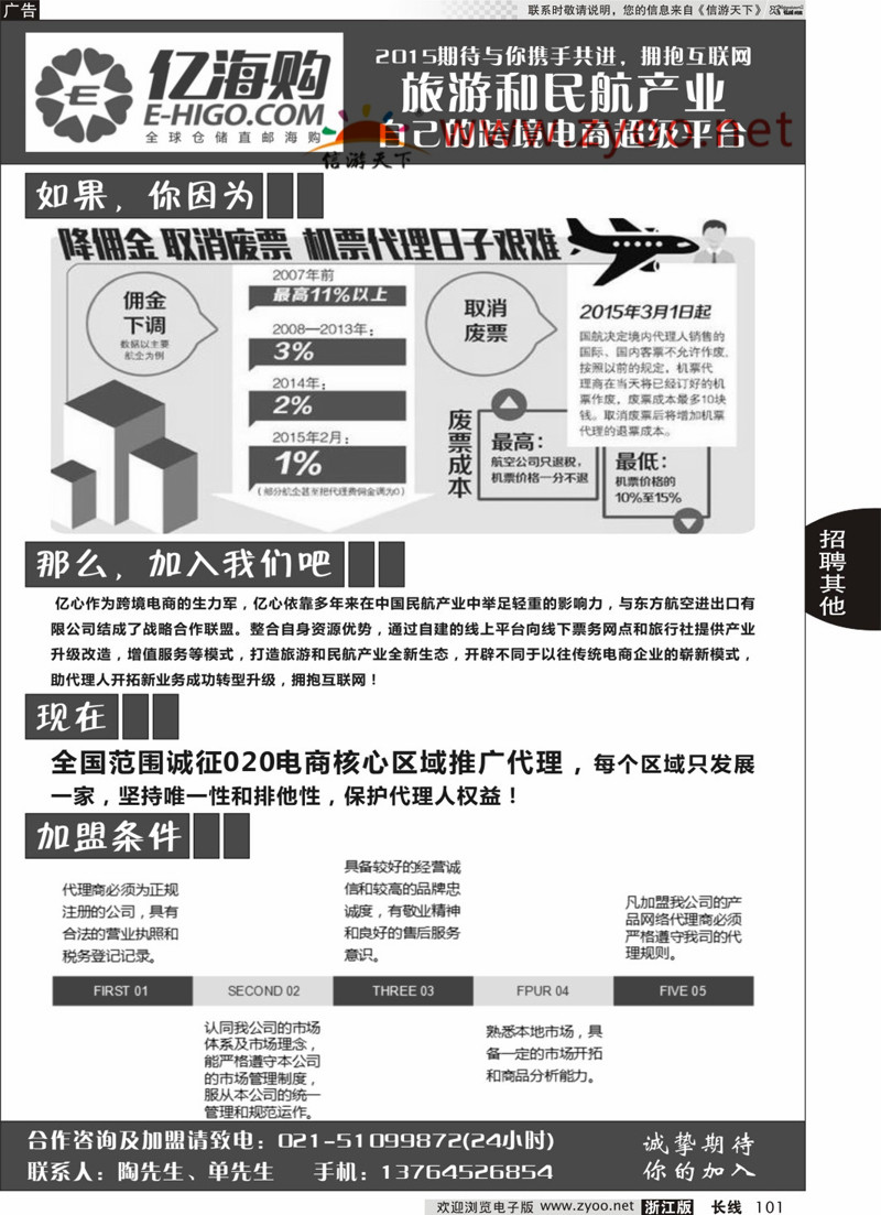 101 旅游和民航产业自己的跨境电商超级平台--亿海购