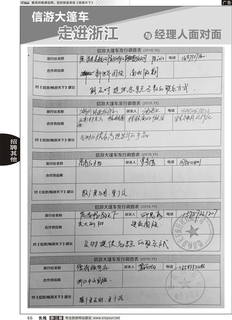 66 信游大篷车-走进浙江与经理人面对面 