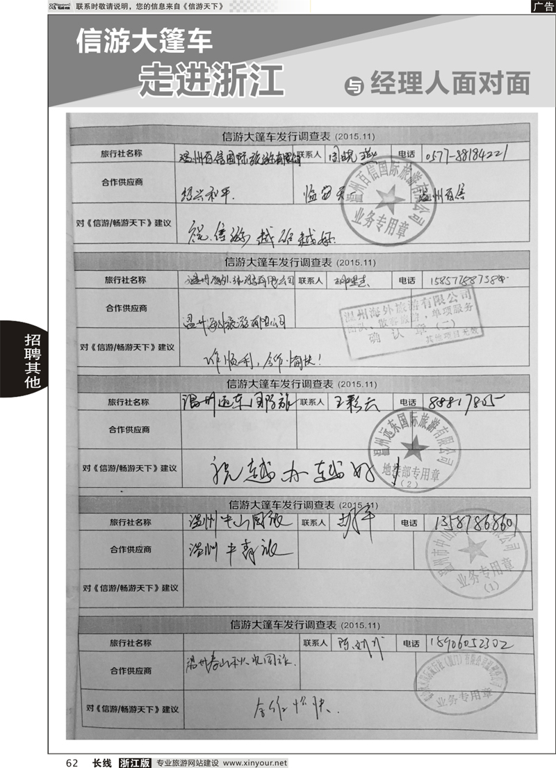 62 信游大篷车-走进浙江与经理人面对面