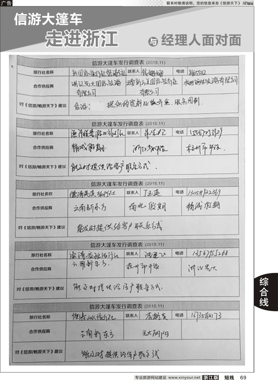 69 信游天下与旅游经理人年对面 
