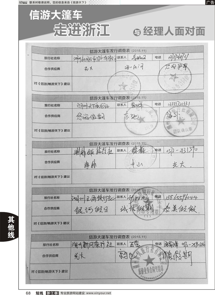 68 信游天下与旅游经理人面对面 