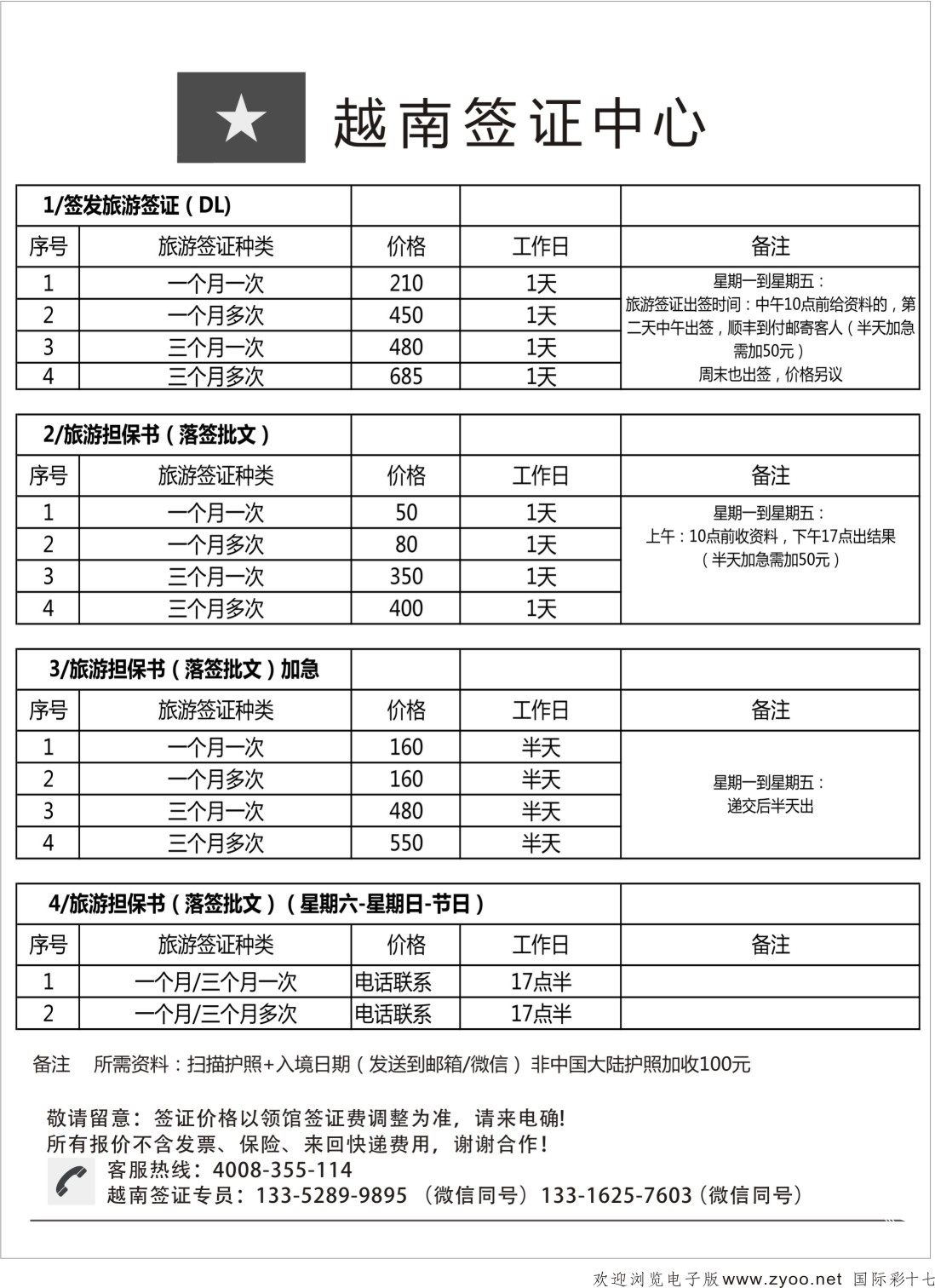 17 越南签证中心