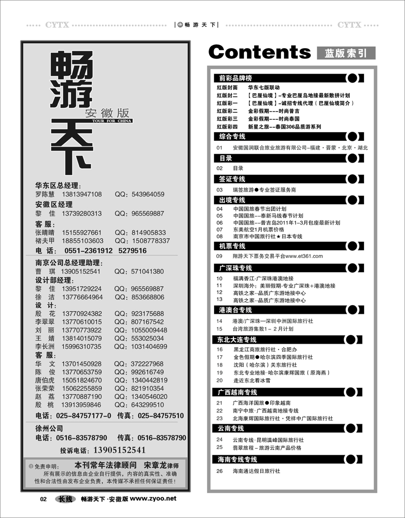 2  目录