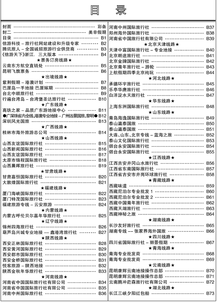 b1目录