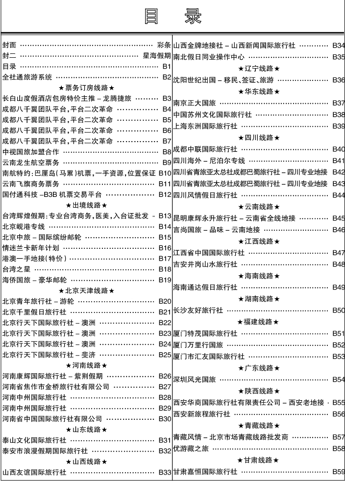 b1目录