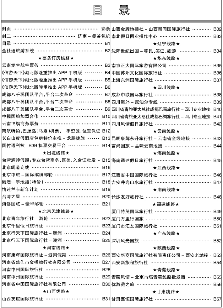 b1目录