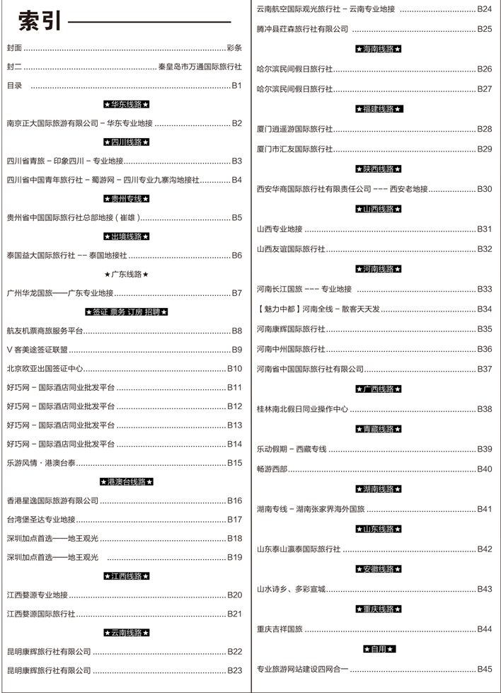b1目录