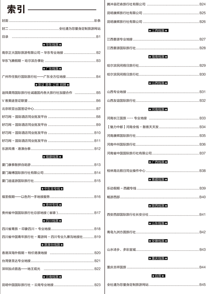 b1目录