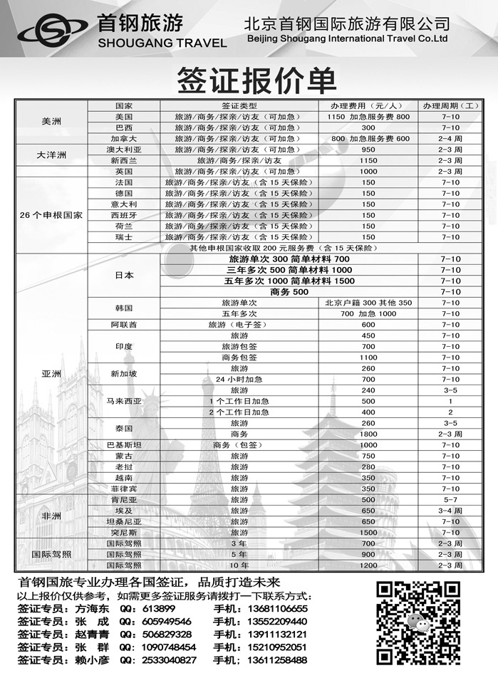 b3国旅签证中心612