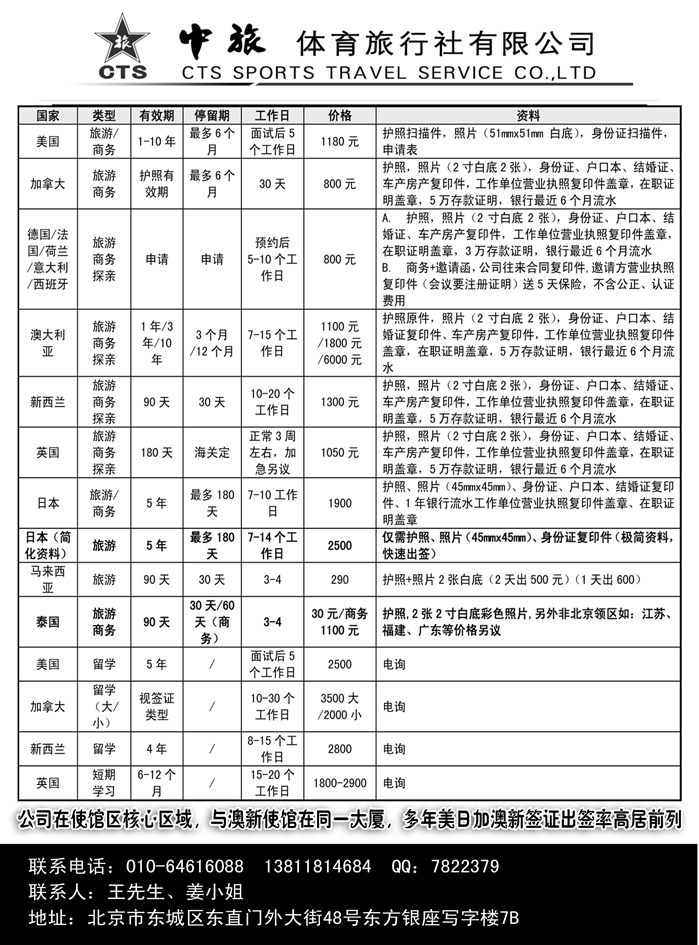 b3中旅体育旅行社有限公司 东北614