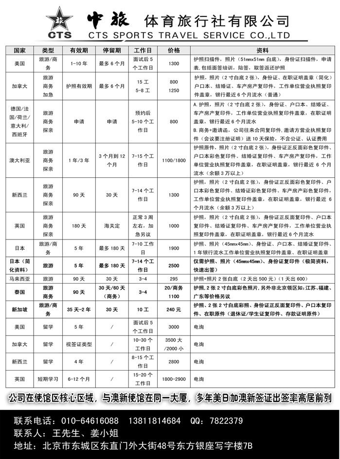 b3中旅体育旅行社有限公司615 东北