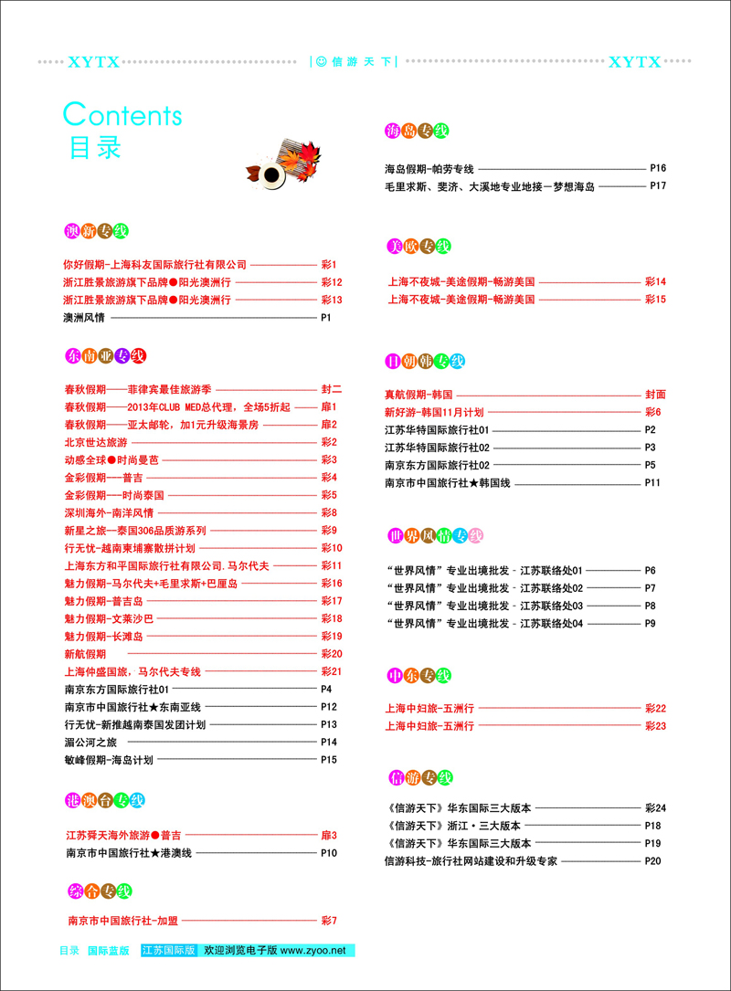 蓝扉4 目录