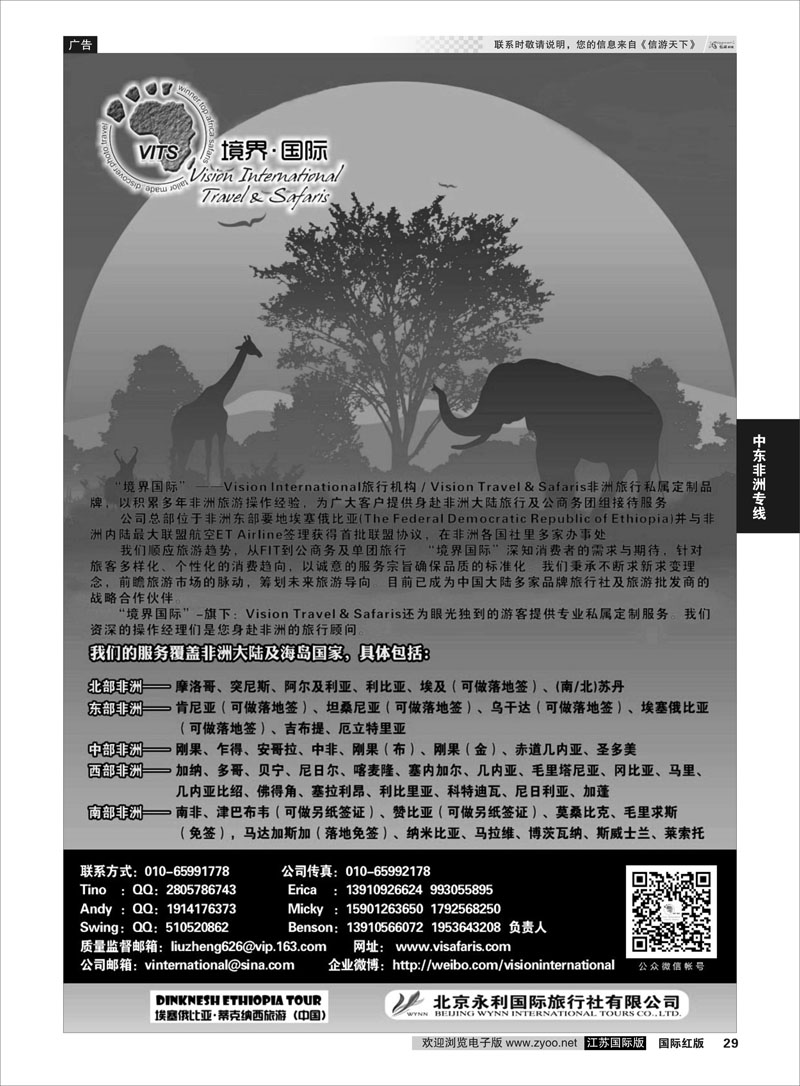29 境界国际  中东非洲专线