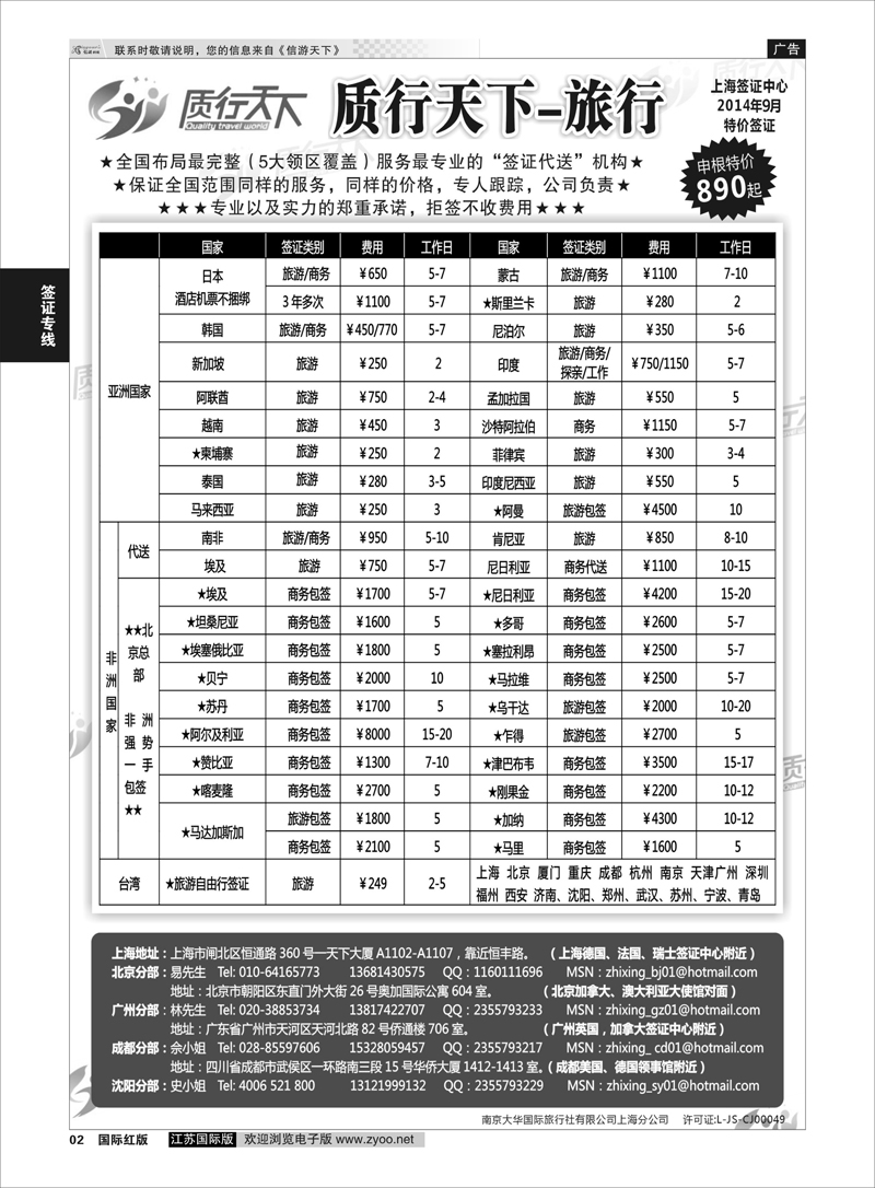 2 质行天下旅行网-欧洲散拼  签证专线