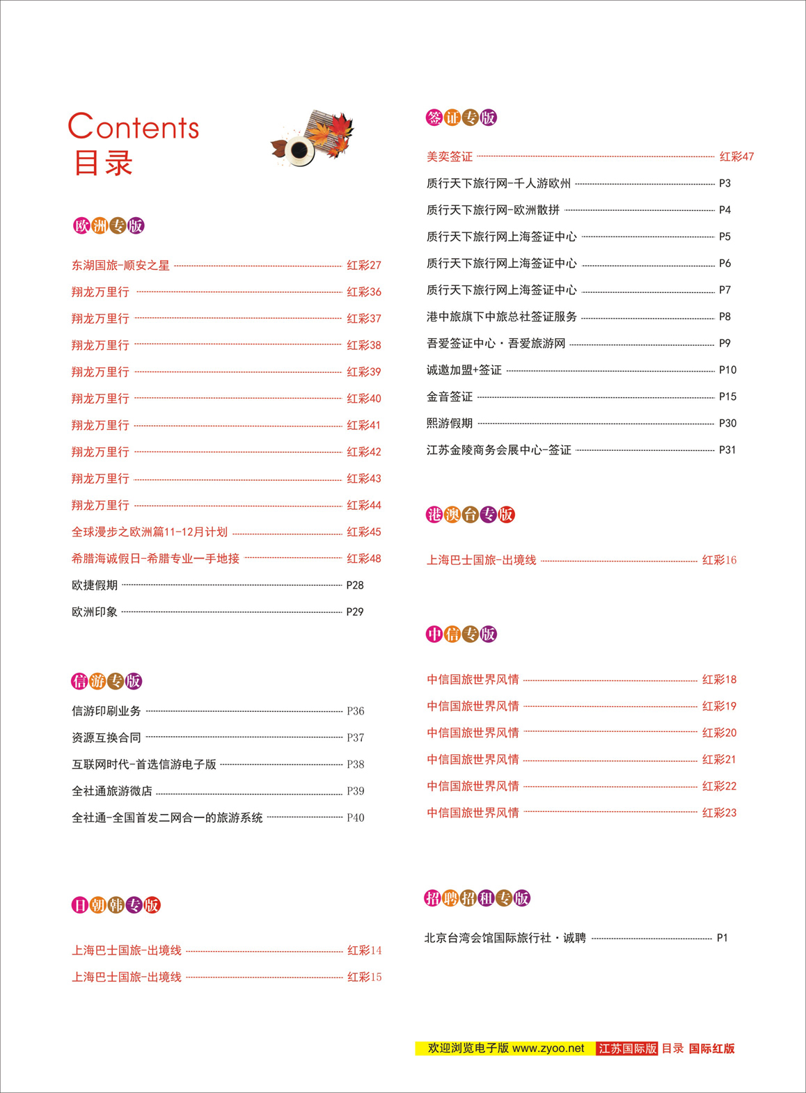 3 目录