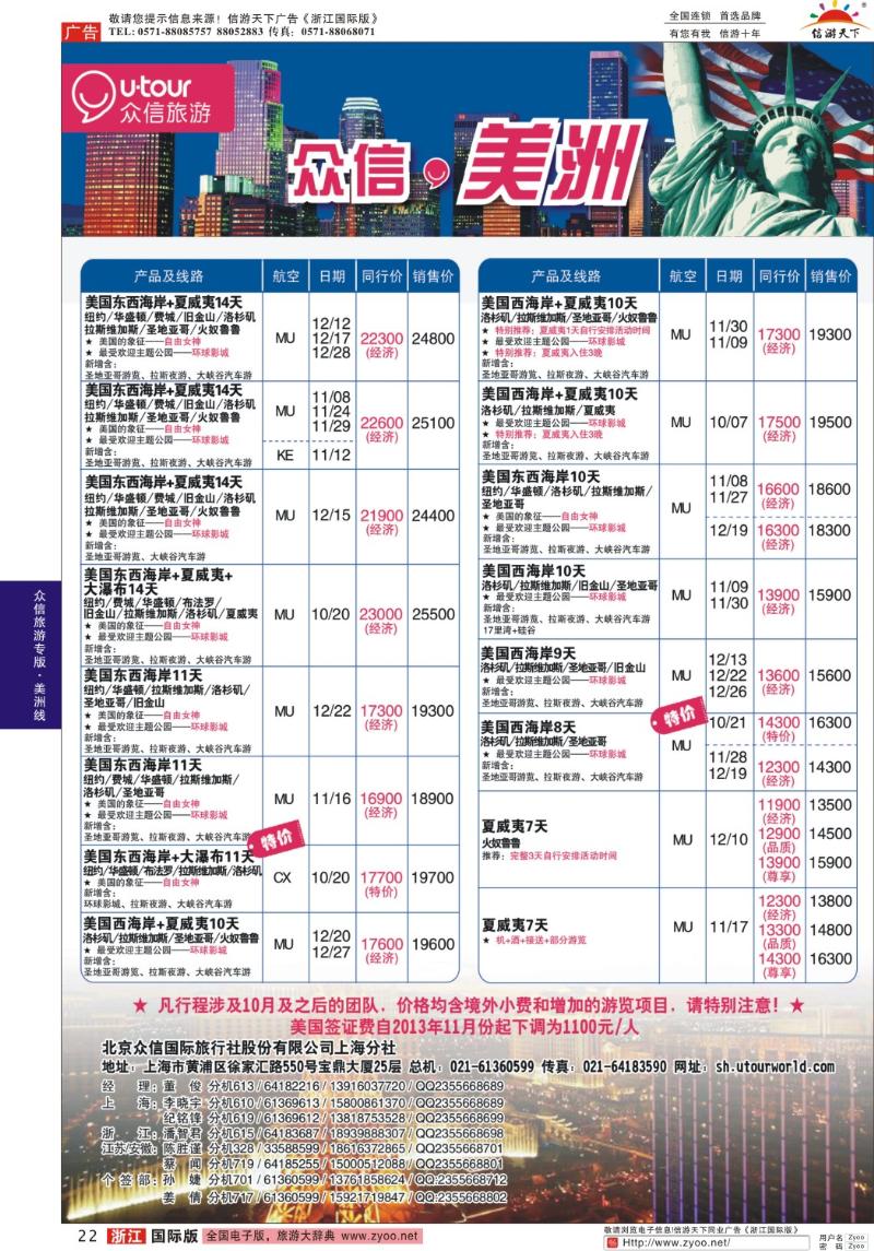 22 众信旅游