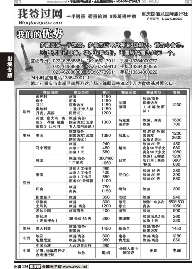 126  我签过网