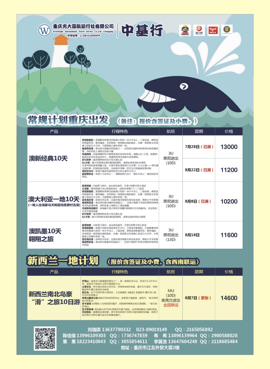 B封二 光大国旅-中基行-澳洲 