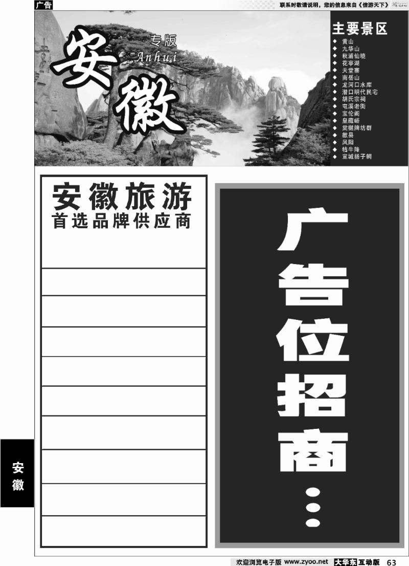 63 安徽专版